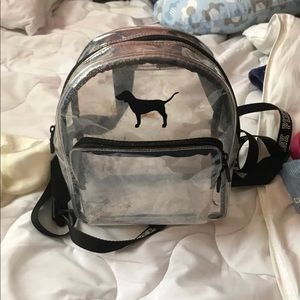 PINK Victoria Secrete mini backpack